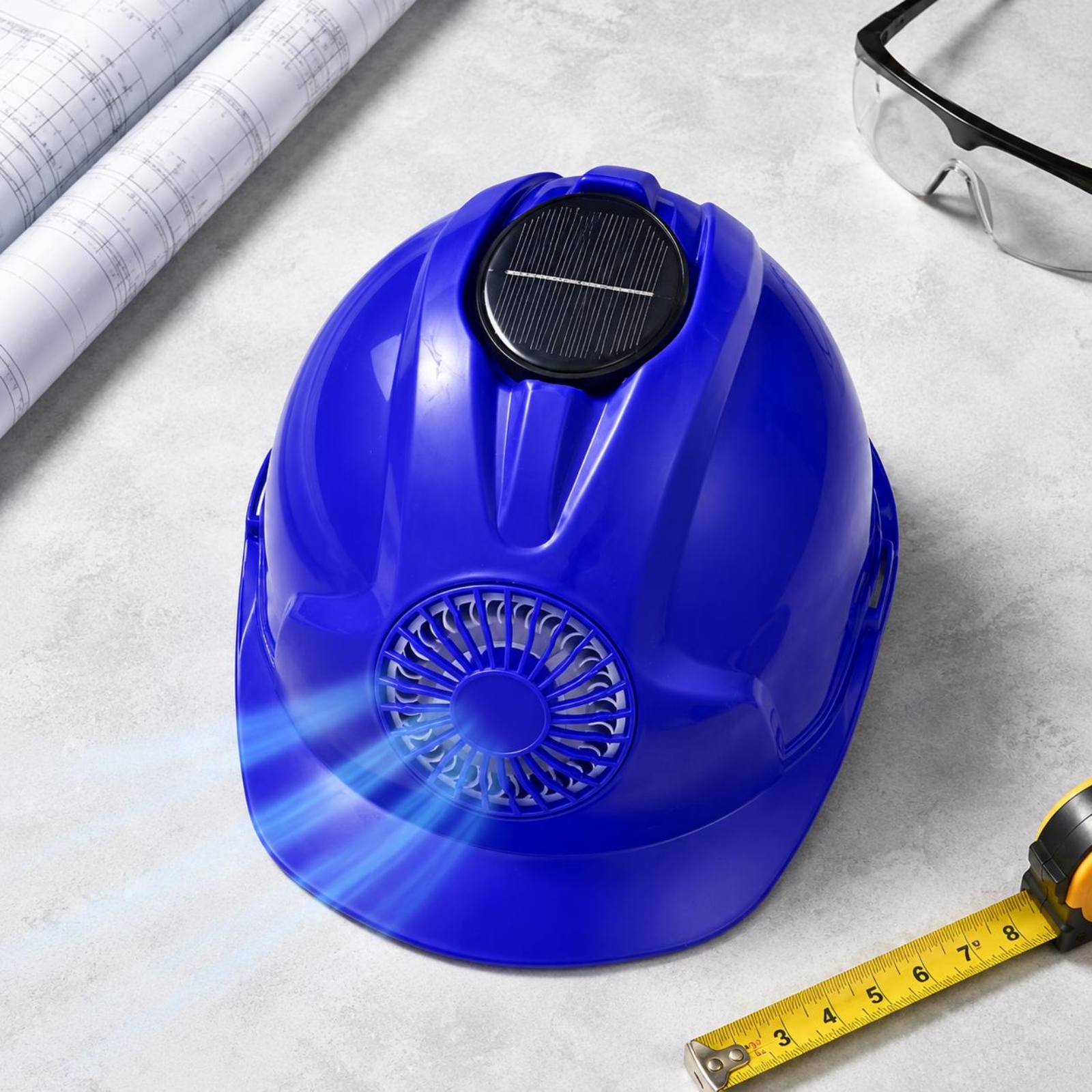 Renewable Energy Fan - Cooling Safety Helmet Ventilation Solar Fan