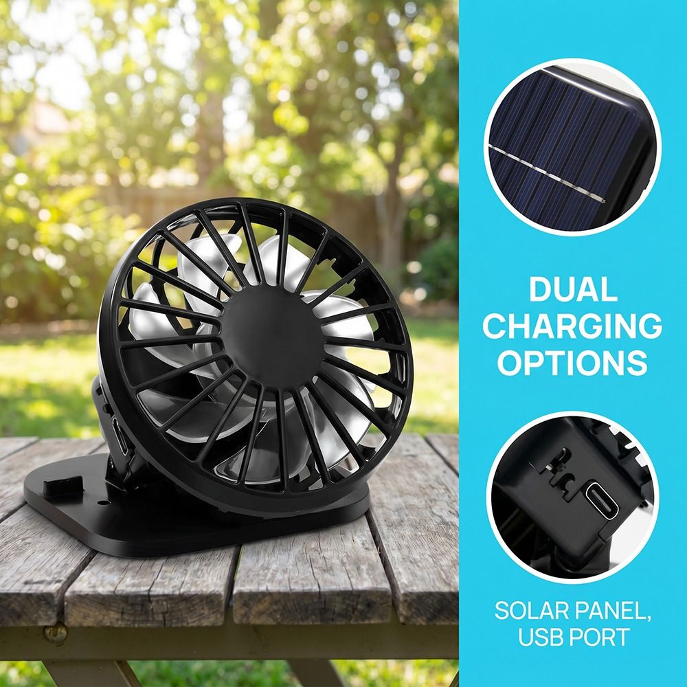 Multi-function Portable Mini S - Renewable Energy Fan avaliação e preço