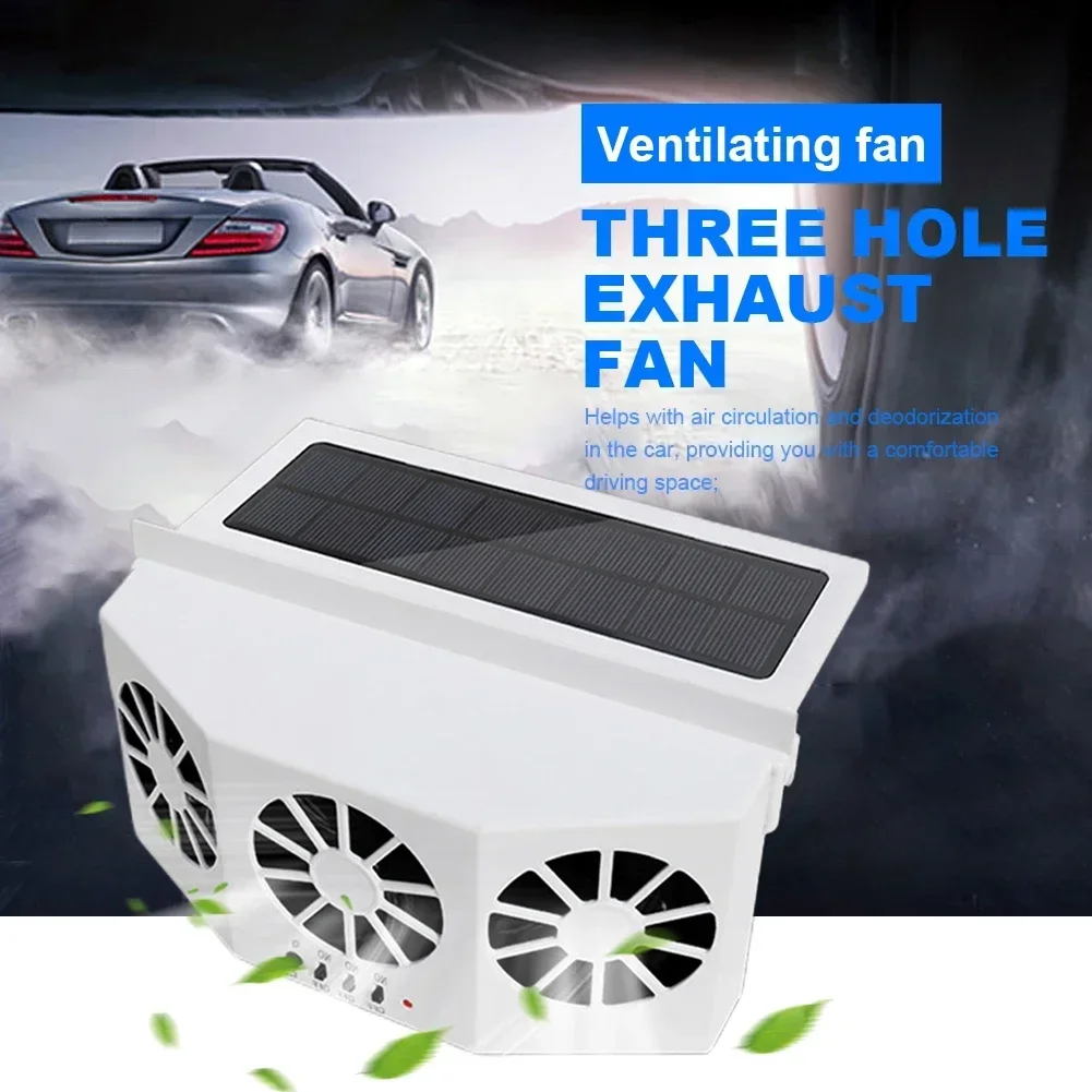 Car Exhaust Fan USB Rechargeab - Renewable Energy Fan avaliação e preço