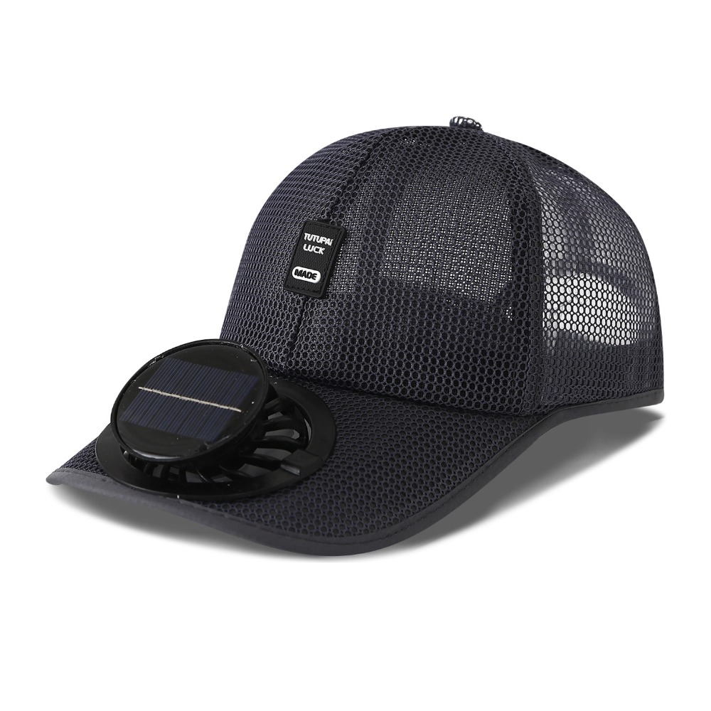 Unisex Solar Powered Fan Cap F - Renewable Energy Fan avaliação e preço