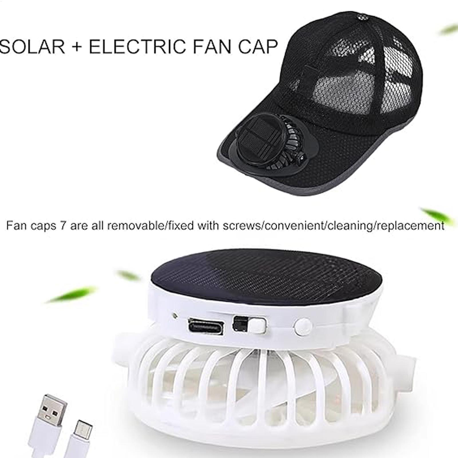 USB Rechargeable Solar Cooling - Renewable Energy Fan avaliação e preço
