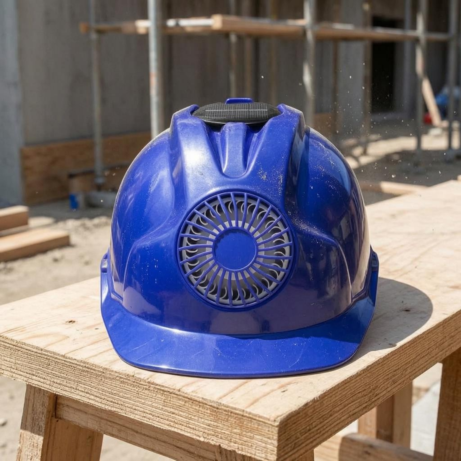 Cooling Safety Helmet Ventilat - Renewable Energy Fan avaliação e preço
