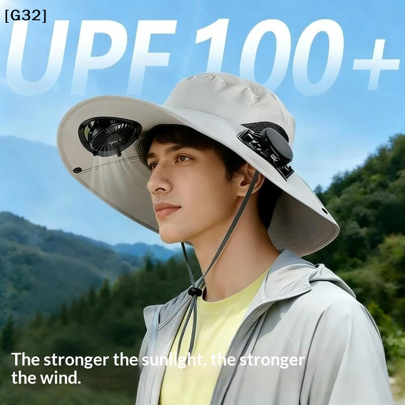 Men Quick Dry Bucket Hat Large - Renewable Energy Fan avaliação e preço