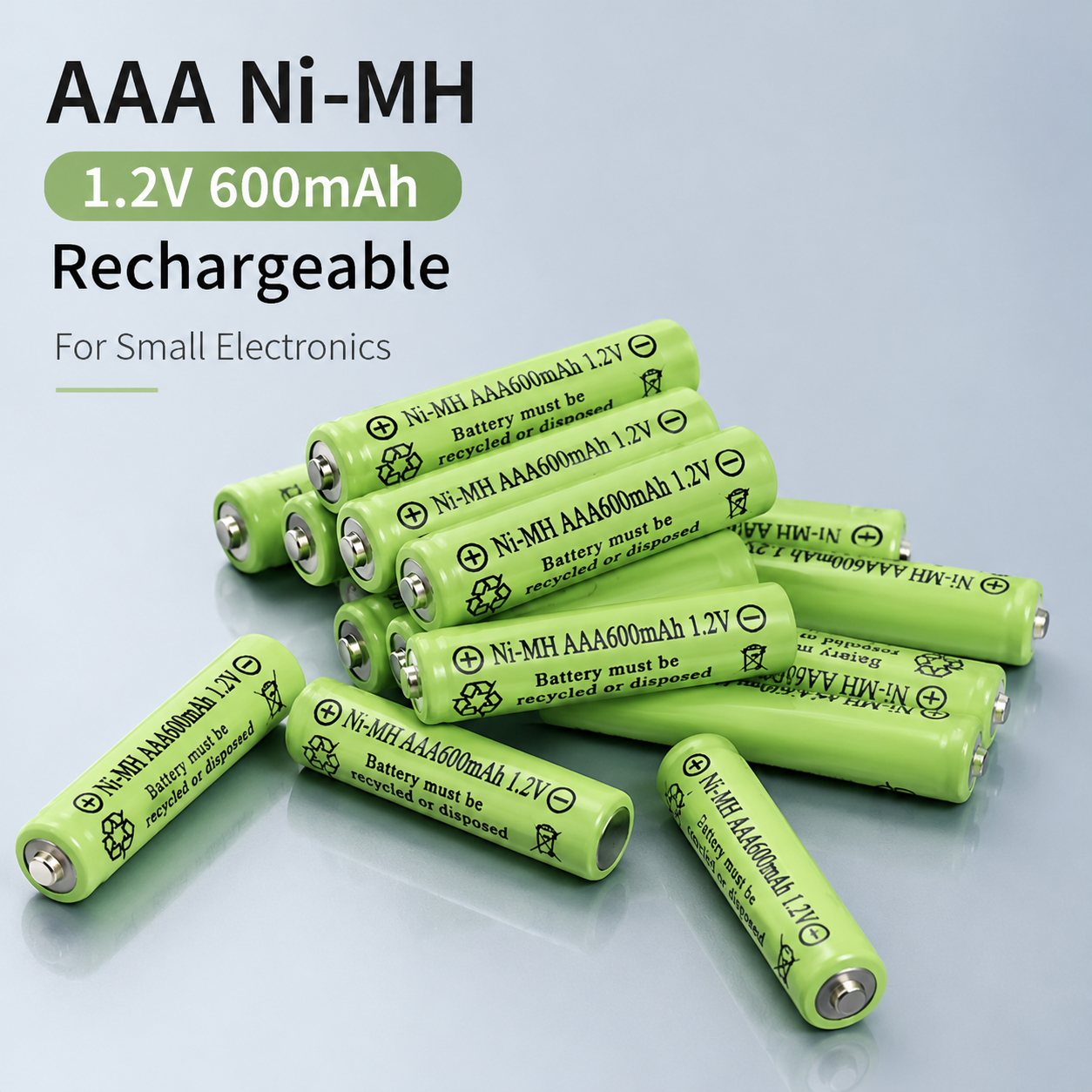 1-200Pcs AAA Ni-MH Battery 1.2 - Renewable Energy Fan avaliação e preço