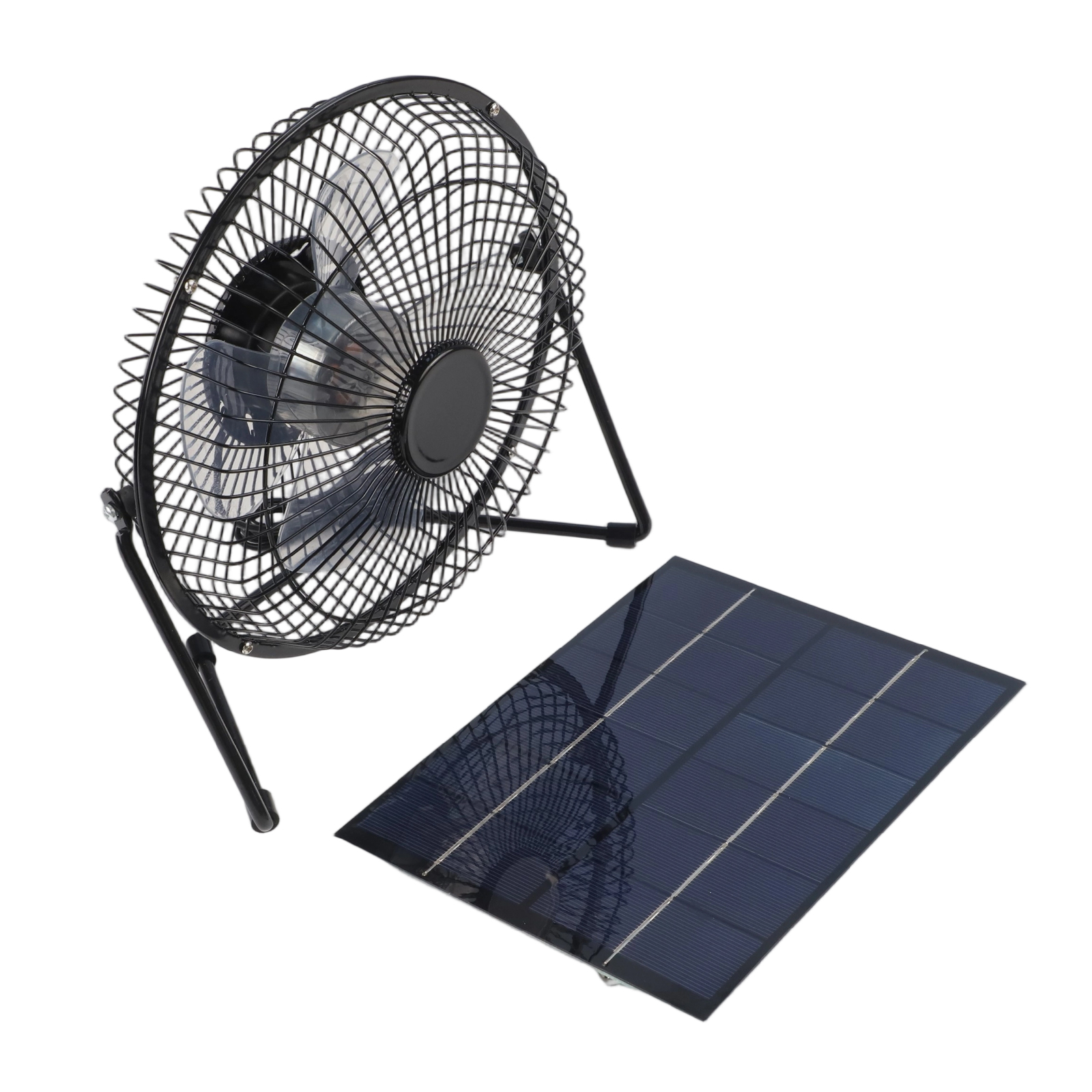 Solar Panel Fan Kit 5 2W with  - Renewable Energy Fan avaliação e preço